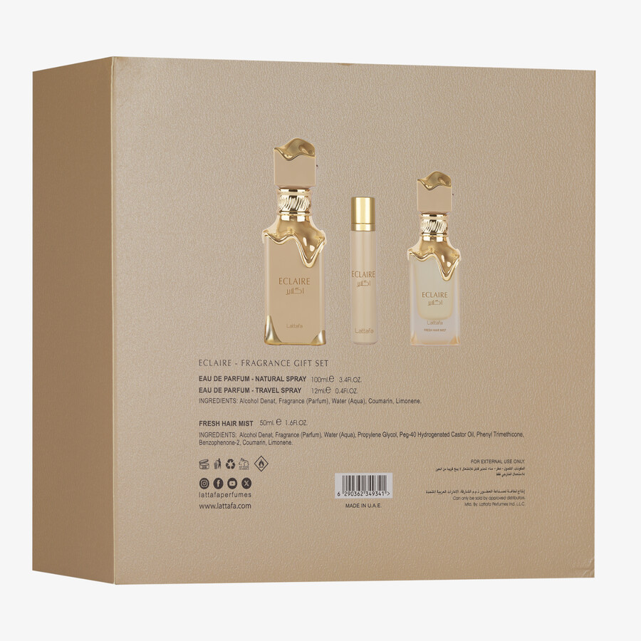 eclaire 3-teiliges geschenkset